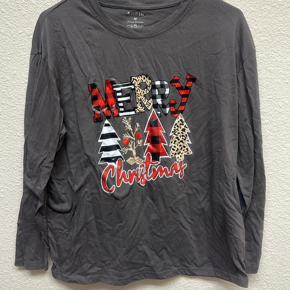 SHEIN Tops - Shein M Merry Christmas shirt